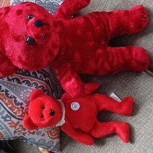 2 Vintage Stuffed Bears